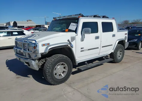 2006 Hummer H2 Sut из США, поврежденный, VIN 5GRGN22U46H113146